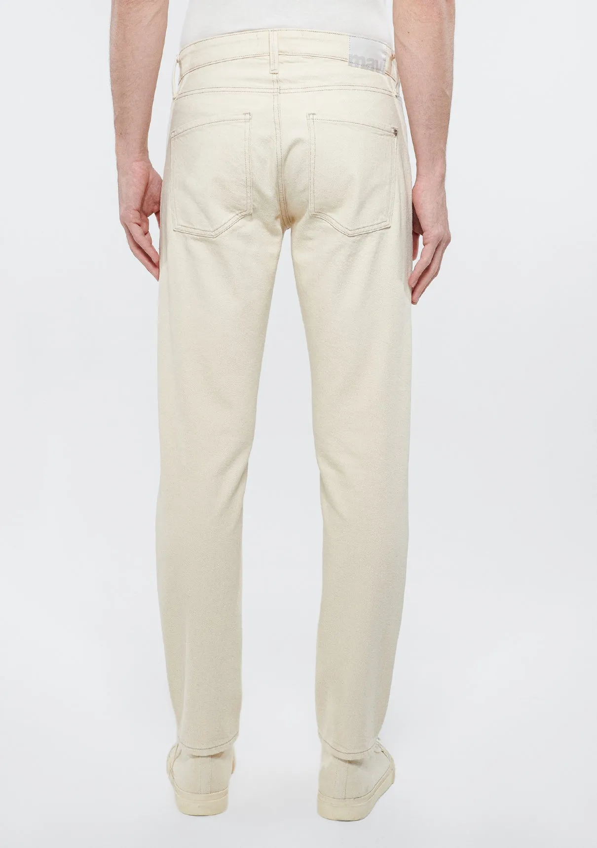 London Off White Denim Jean Pants