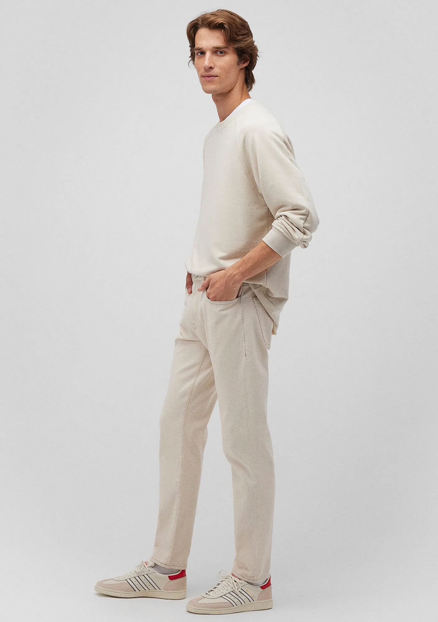 London Off White Denim Jean Pants