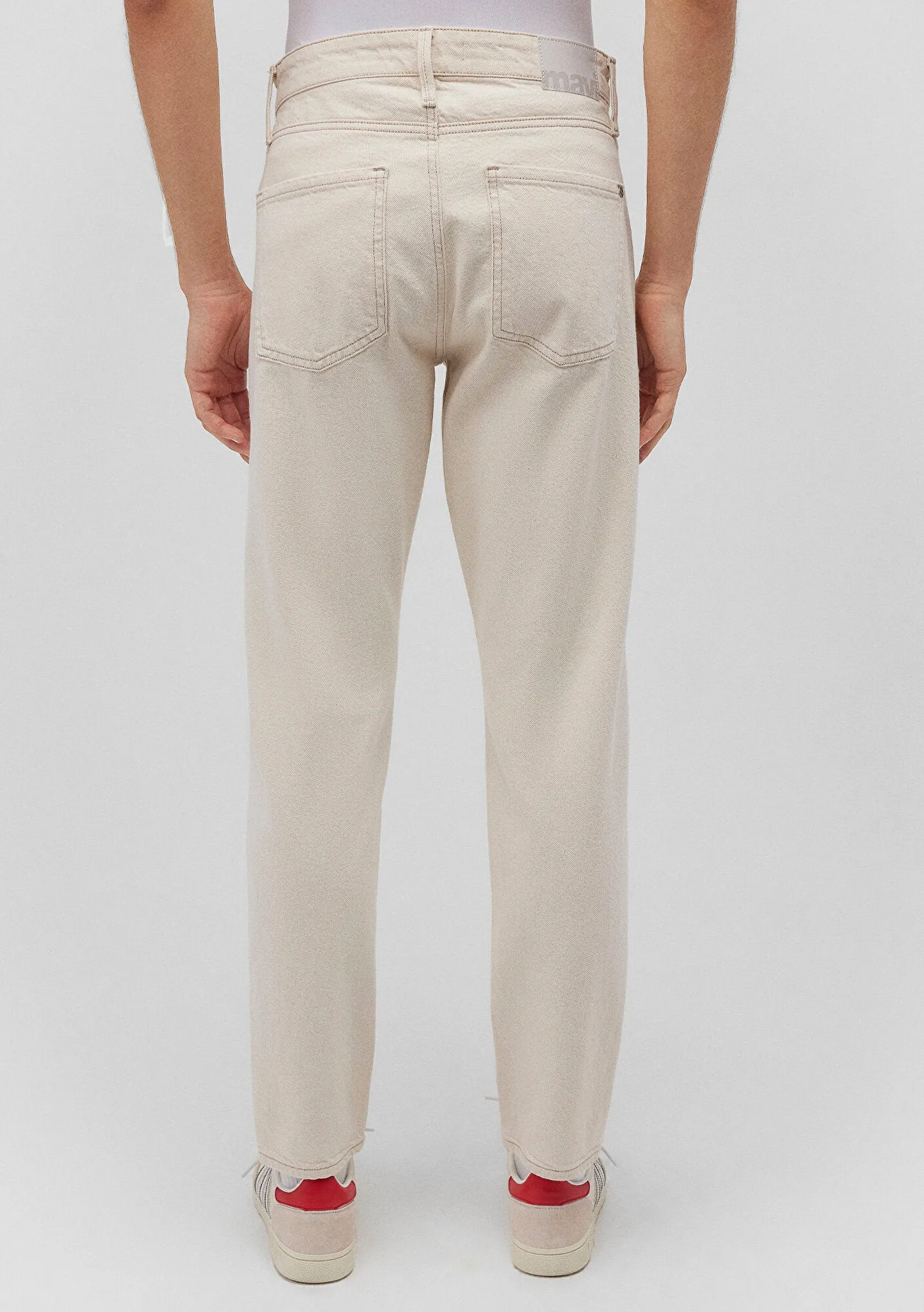 London Off White Denim Jean Pants