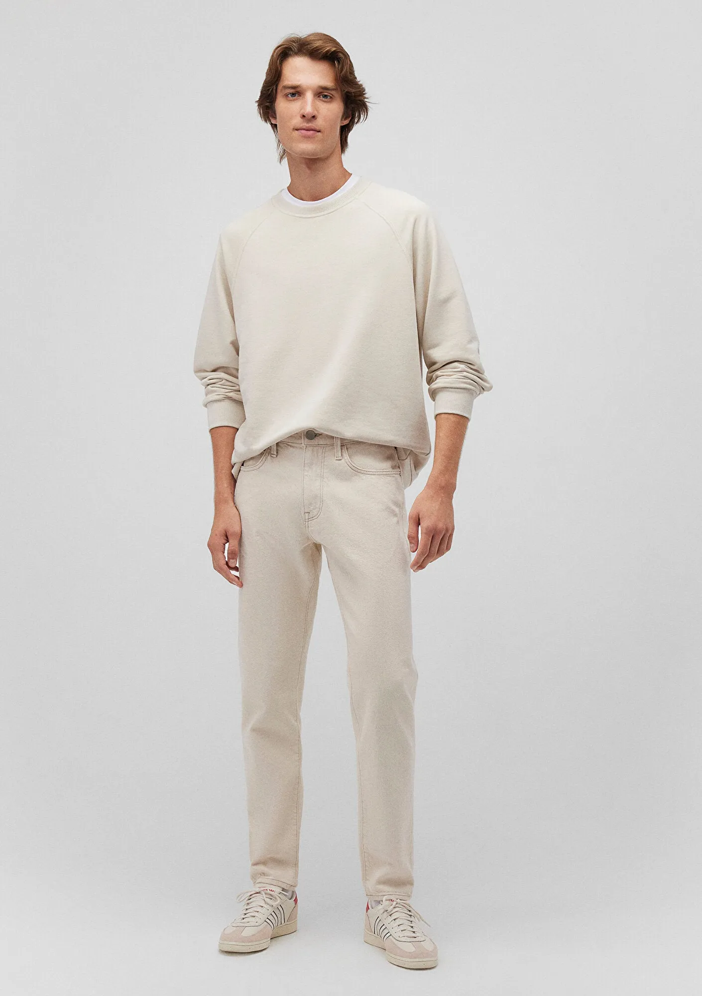 London Off White Denim Jean Pants