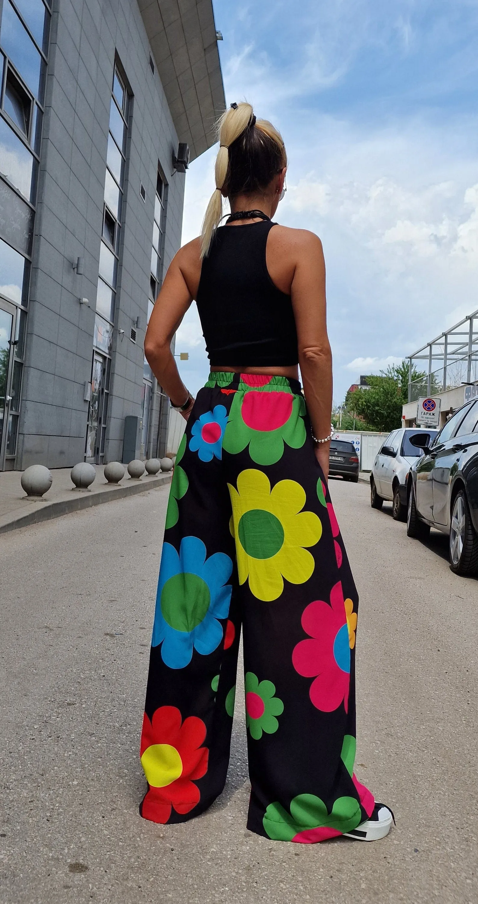 Long Skirt Pants, High Waist Pants, Summer Pants, Casual Pants, Charleston Trousers, Loose Pants, Extravagant Pants, Avant-garde trousers