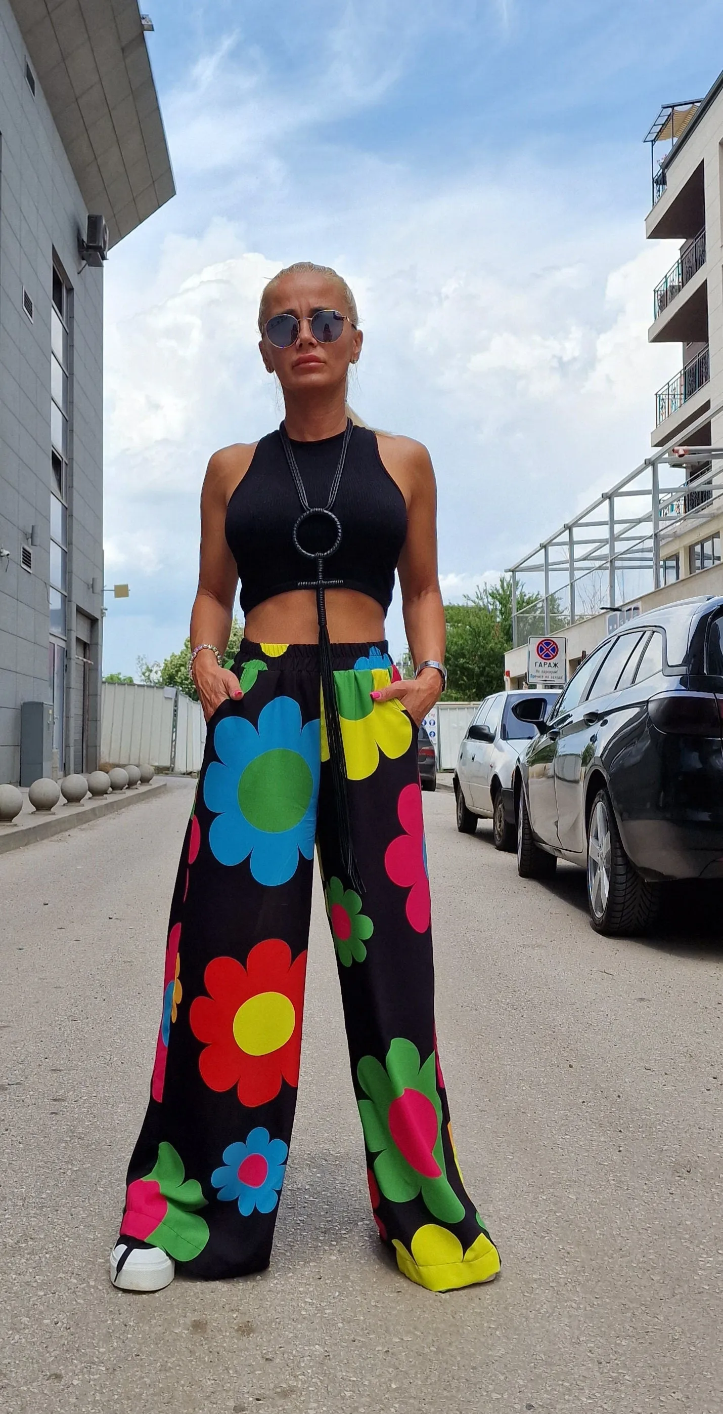 Long Skirt Pants, High Waist Pants, Summer Pants, Casual Pants, Charleston Trousers, Loose Pants, Extravagant Pants, Avant-garde trousers