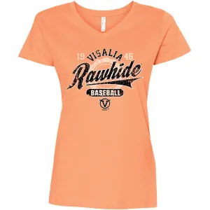 Longer Women's Longer V Neck Tee