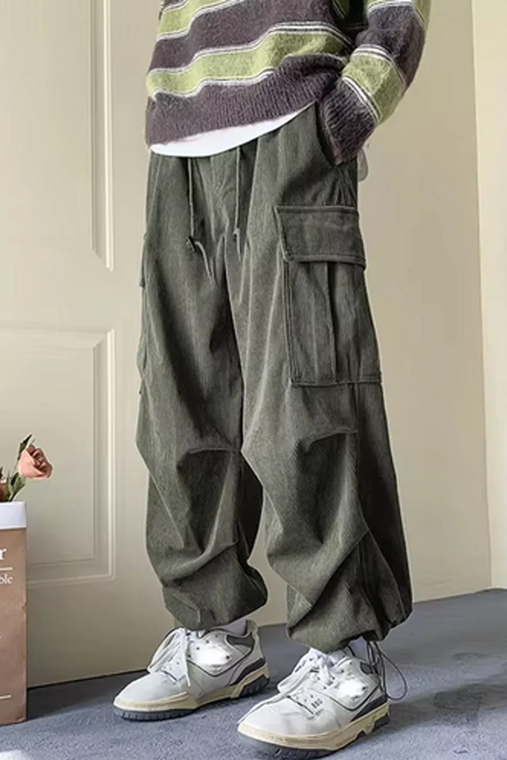 Loose Casual Jogger Corduroy Sweatpants