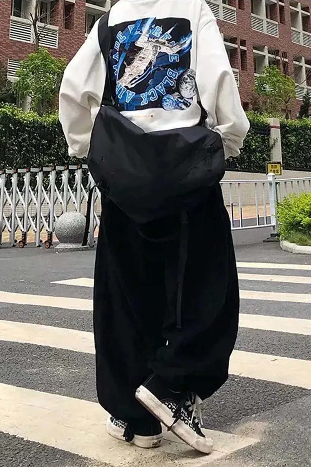 Loose Wide Leg Retro Corduroy Pants