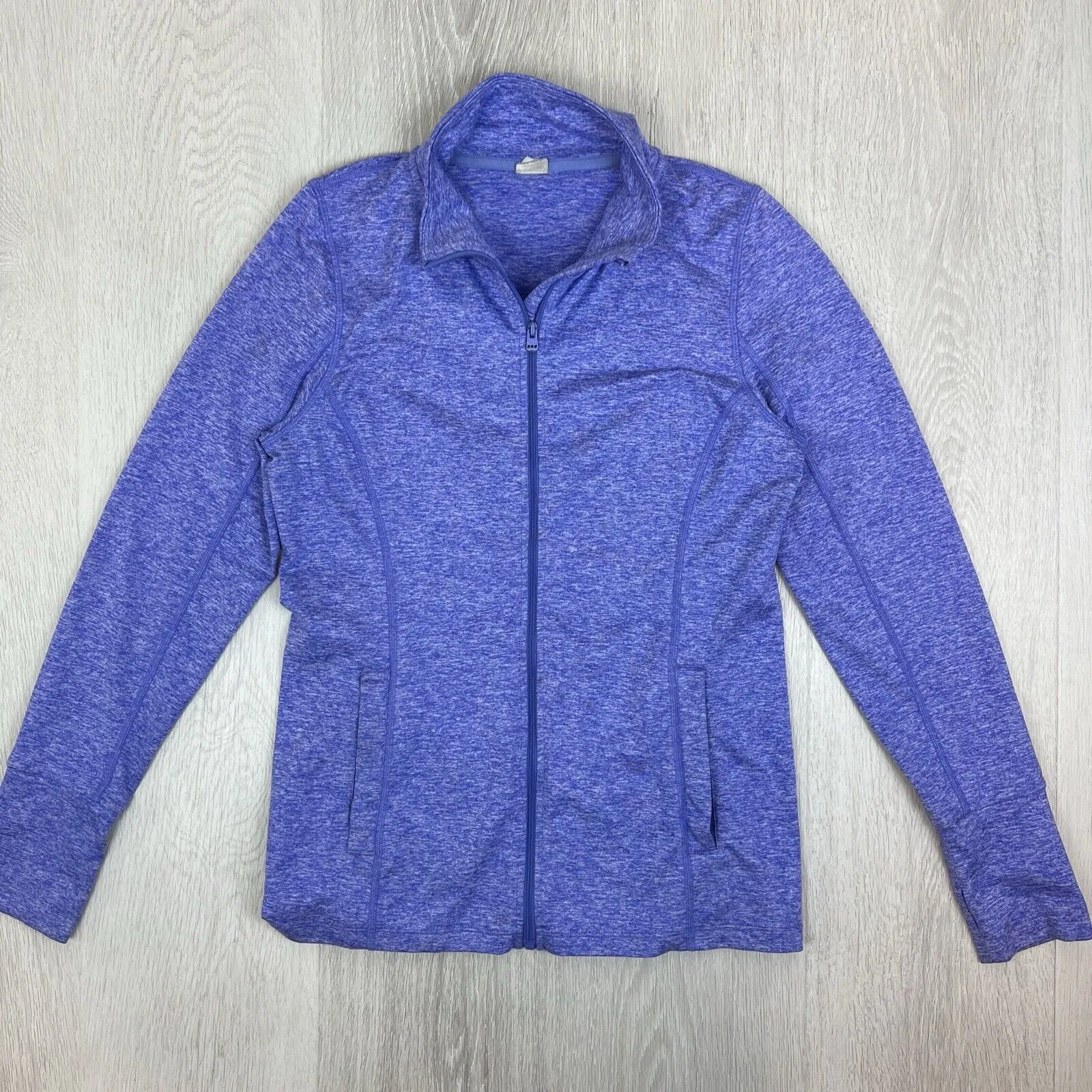 Lorna Jane Womens Full Zip Purple Tracksuit Jacket Size Medium Approx