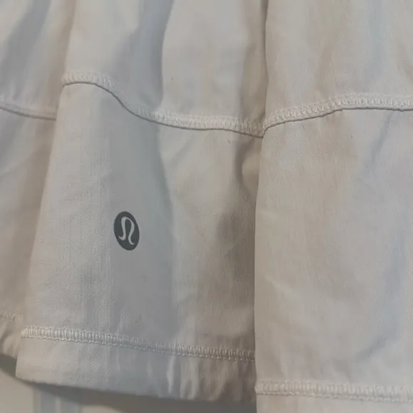Lululemon Pace Rival Skirt (Tall) *4-way Stretch 15&quot; White