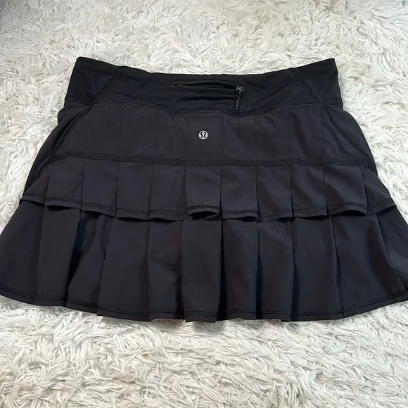 Lululemon Run: Pace Setter Skirt *Tall Black