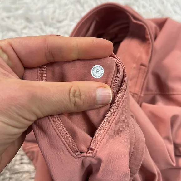 Lululemon Speed Up Mid-Rise Lined Short 4&quot; Pink Savannah