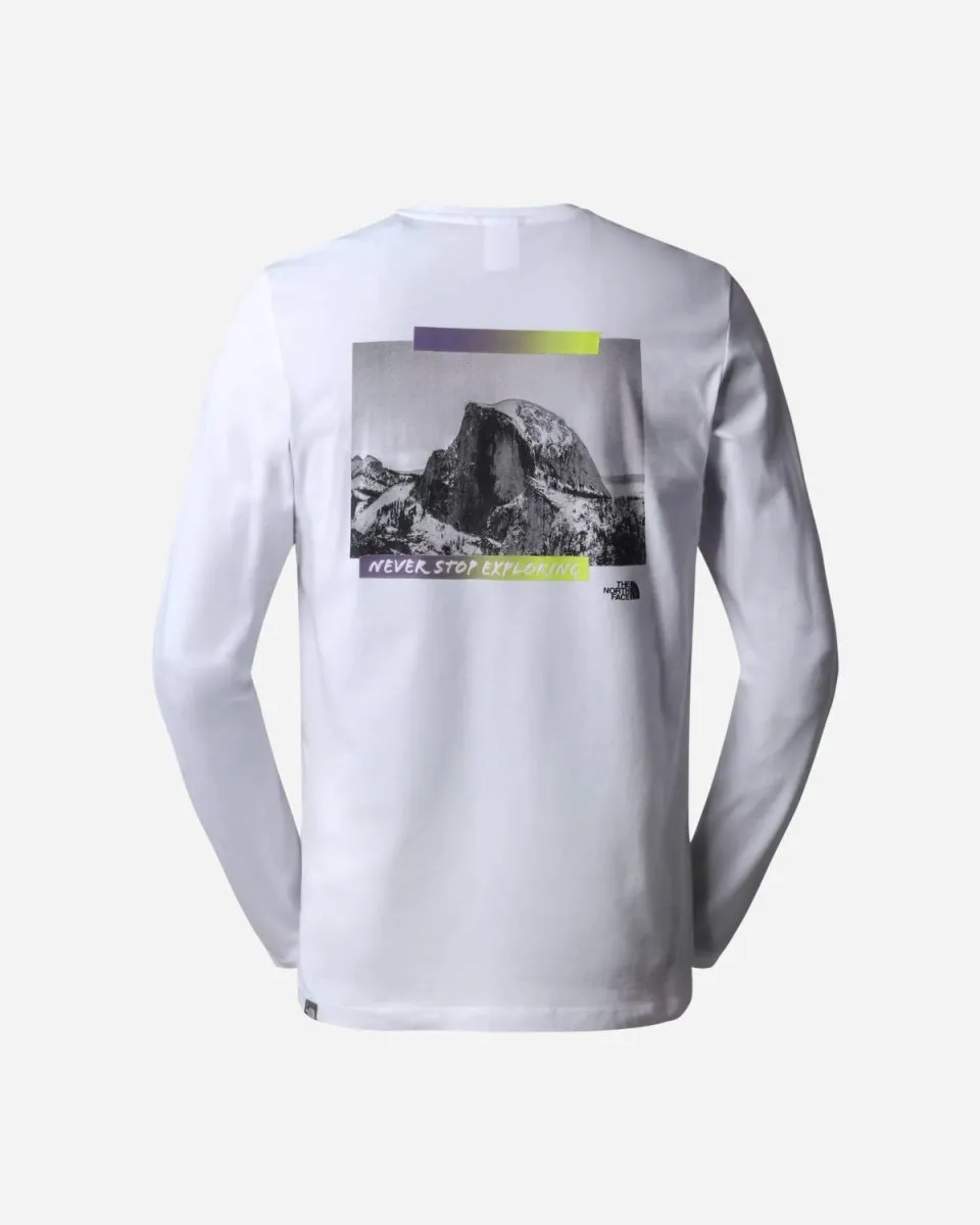 M Es Graphic L/S Tee - White