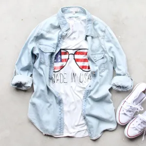 Made in the USA Tee
