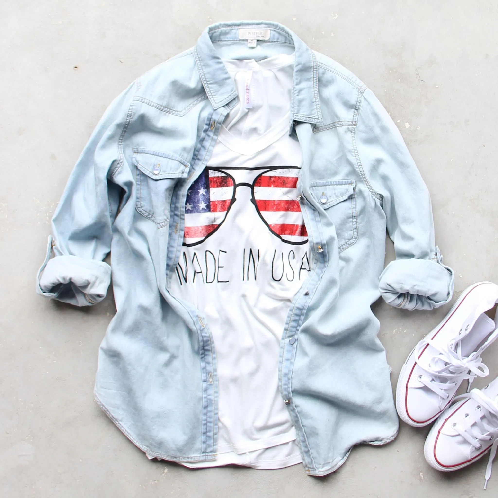 Made in the USA Tee