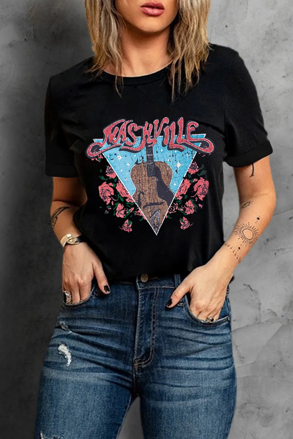 MAMA Hot Mess Graphic Print Short Sleeve T Shirt