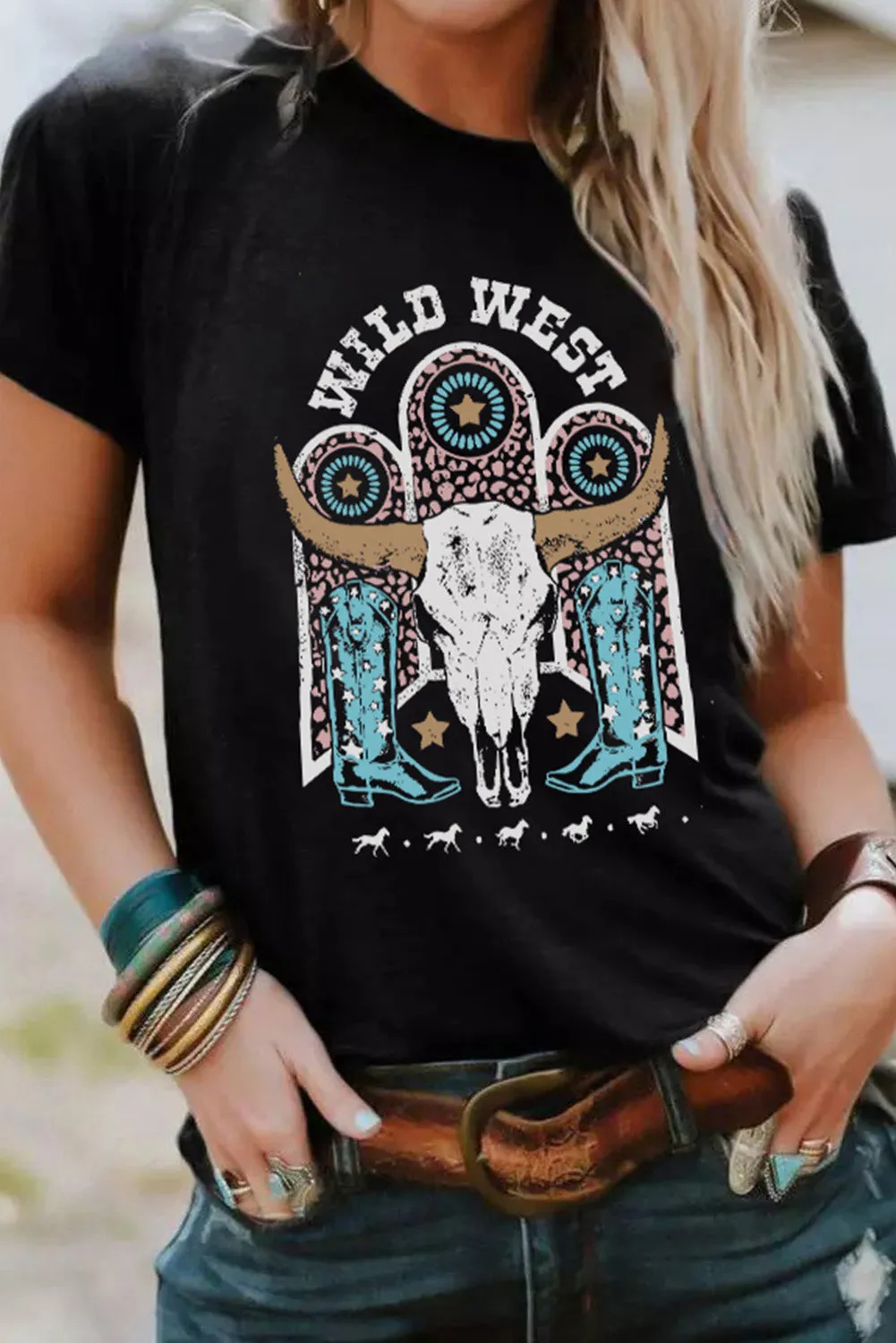 MAMA Hot Mess Graphic Print Short Sleeve T Shirt