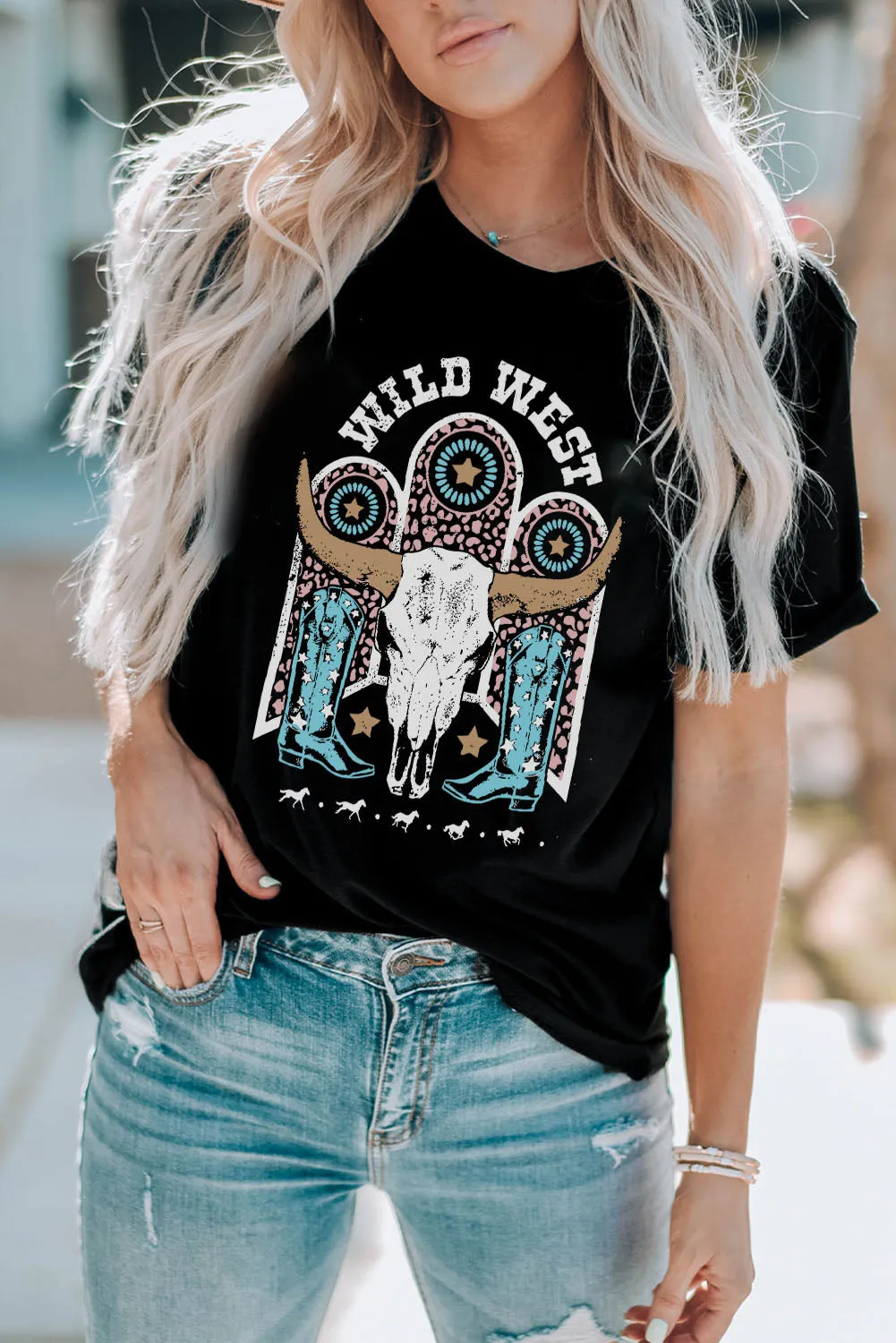 MAMA Hot Mess Graphic Print Short Sleeve T Shirt