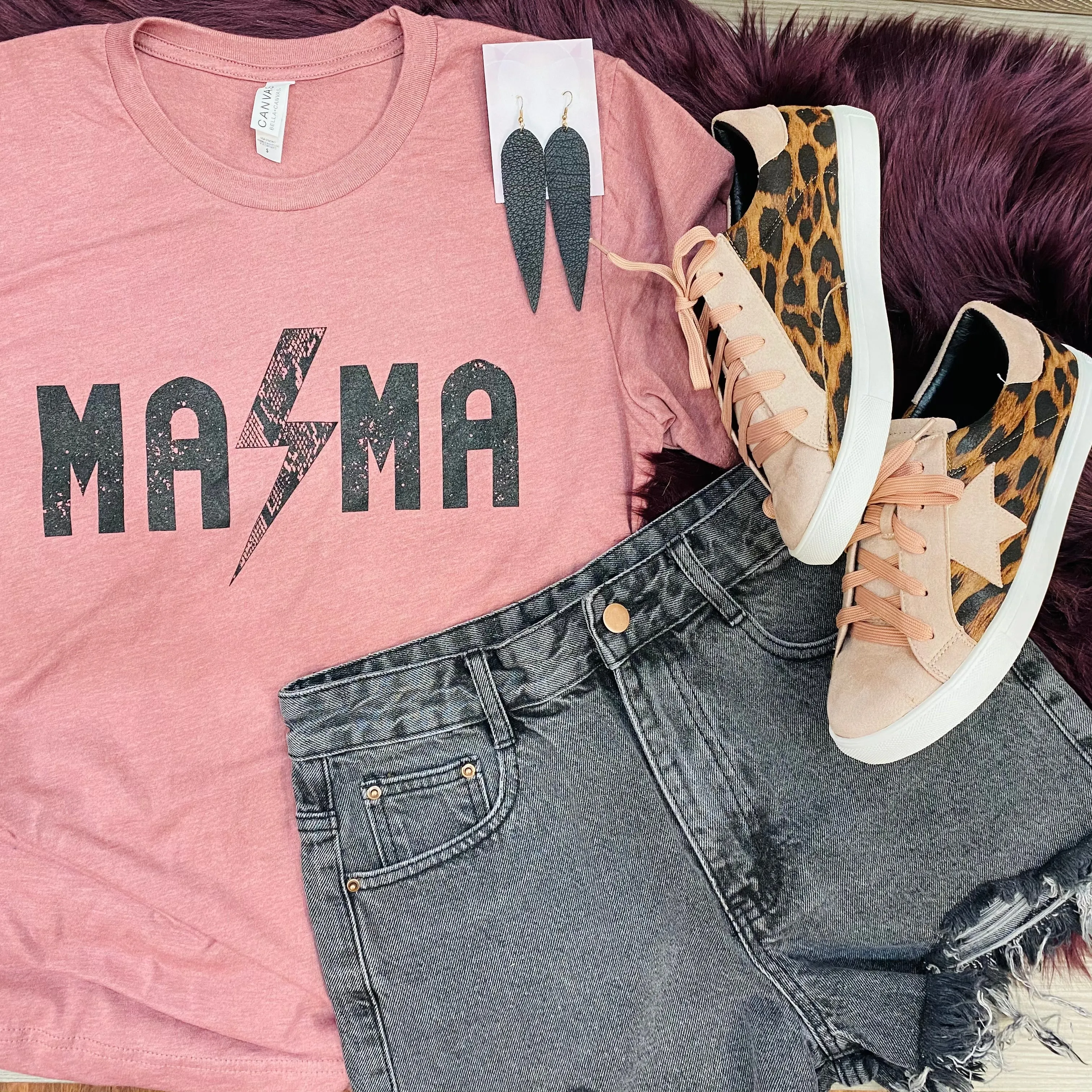 Mama Tee: Mauve