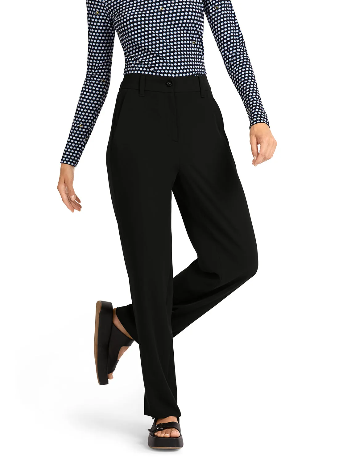MarcCain Elegant Loose Pants US8103W28