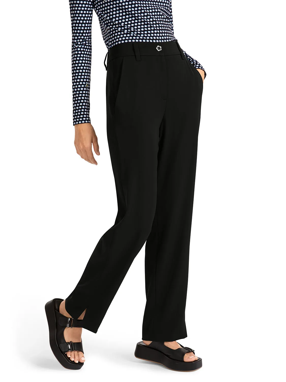 MarcCain Elegant Loose Pants US8103W28
