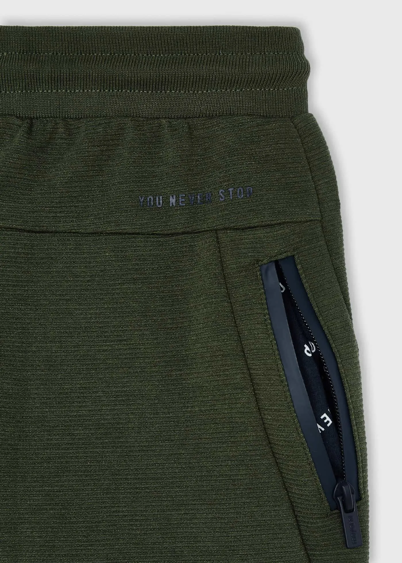 Mayoral Ribbed Khaki Tracksuit
