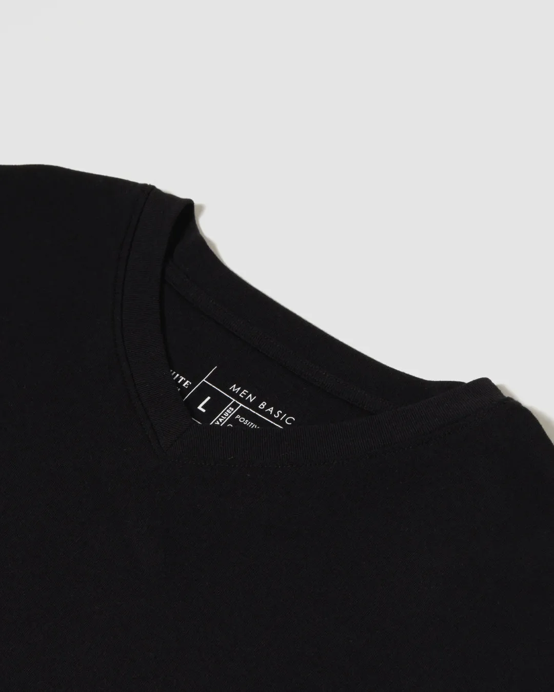 Men Comfy Cotton V-Neck Tee