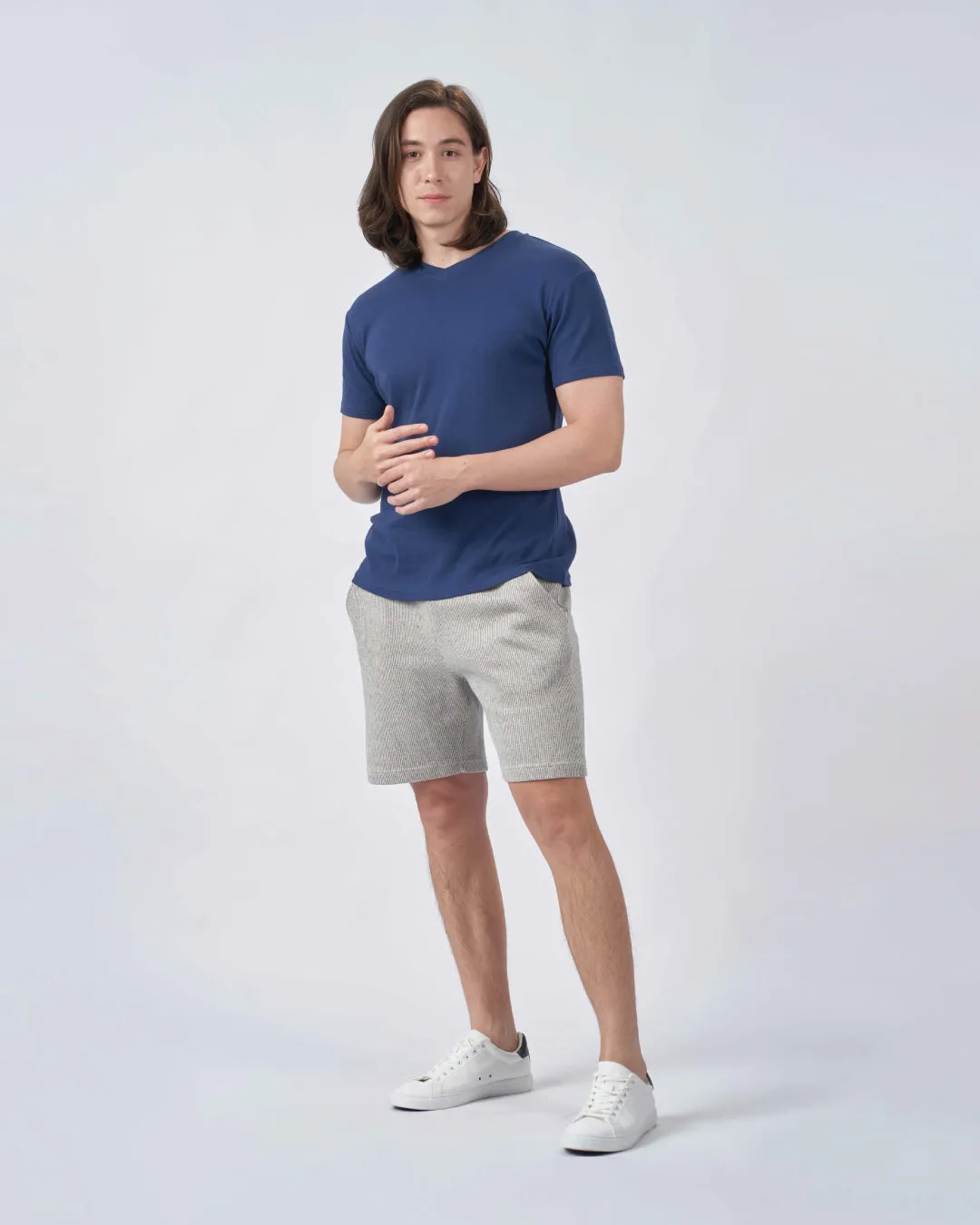 Men Comfy Cotton V-Neck Tee