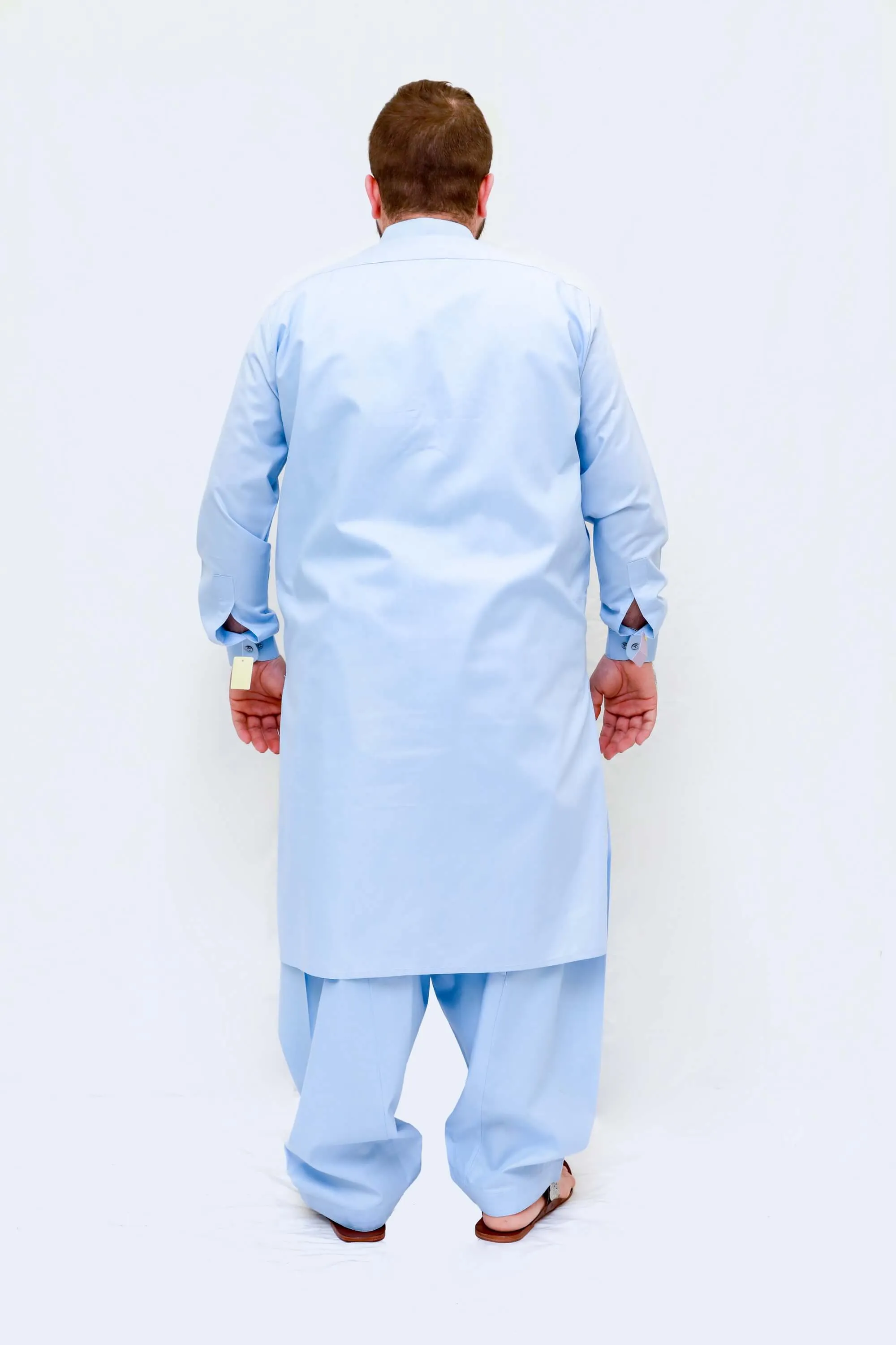 Men Cotton Embroidery Color Suit Salwar Kameez