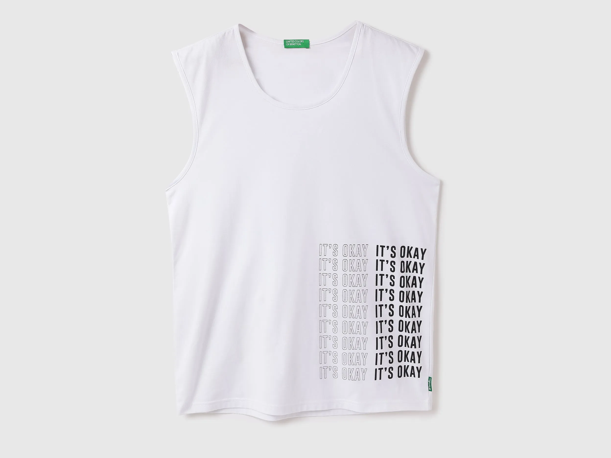 Men Printed Round Neck Tank
