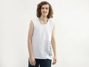 Men Printed Round Neck Tank