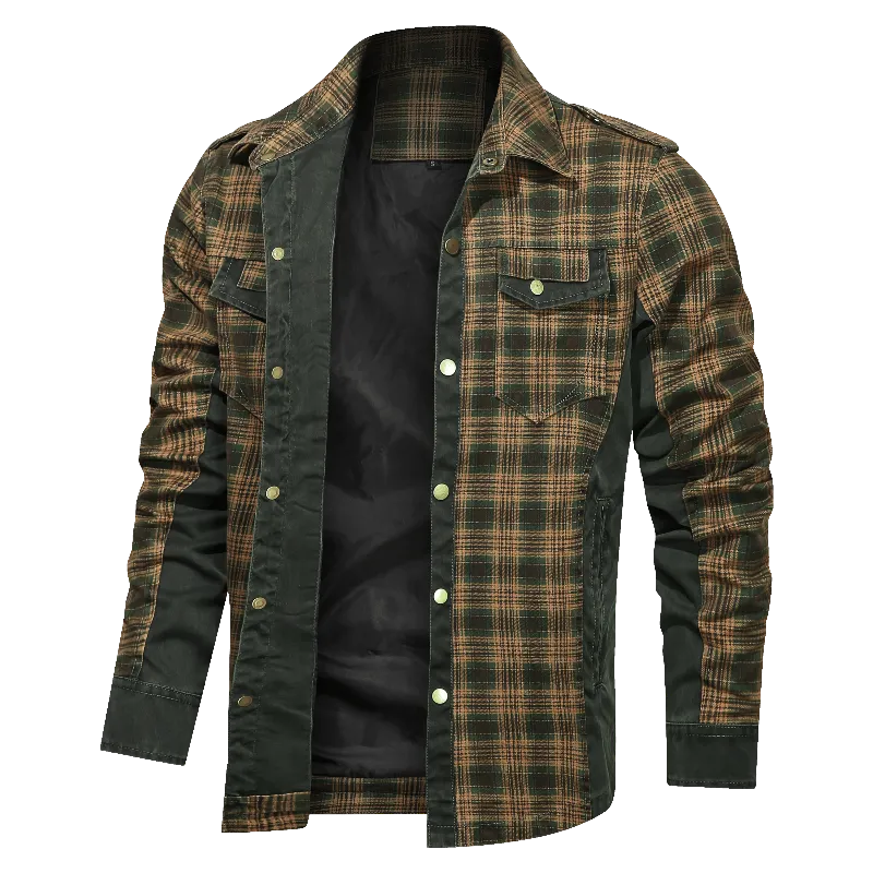 Men's Cozy Check Long Sleeve Flannel Shirt