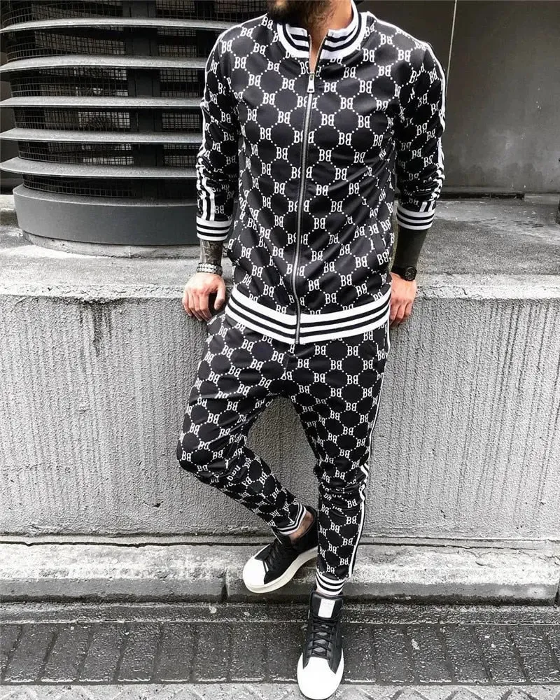 Mens EliteFit Sports Ensemble  Outfit Set
