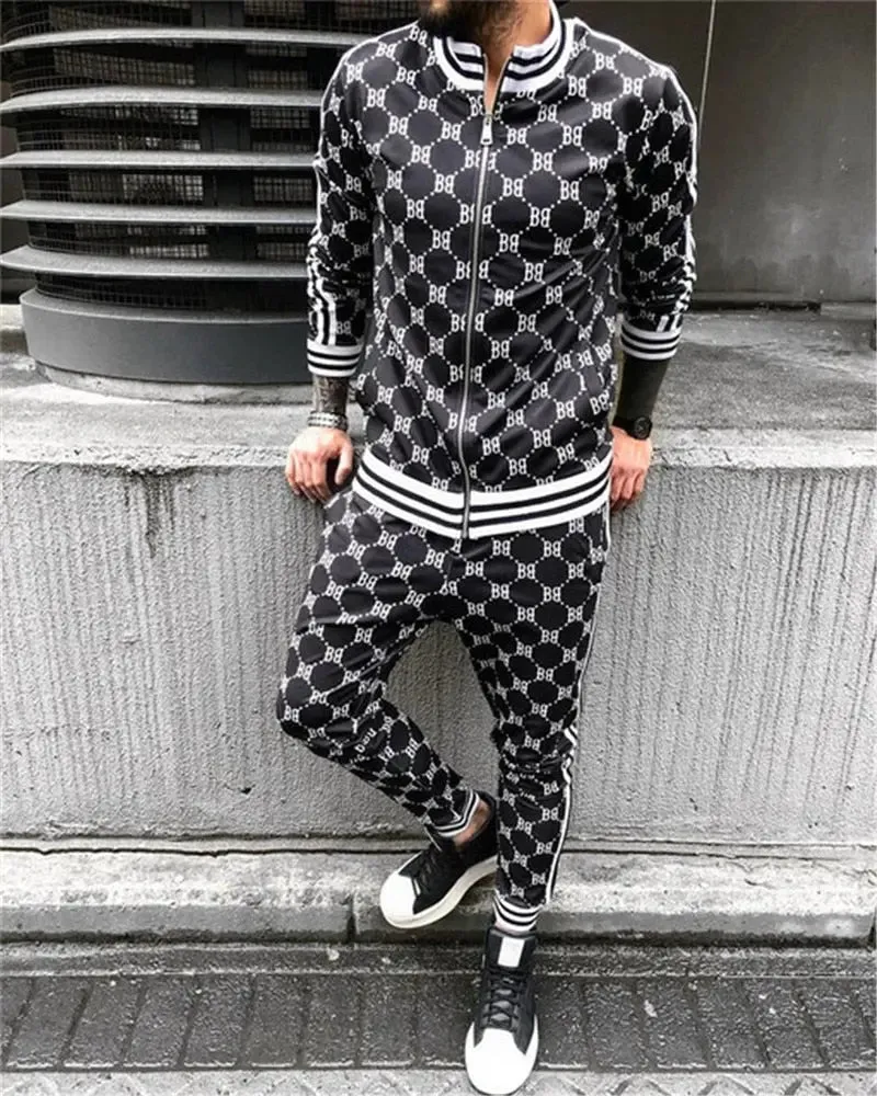 Mens EliteFit Sports Ensemble  Outfit Set