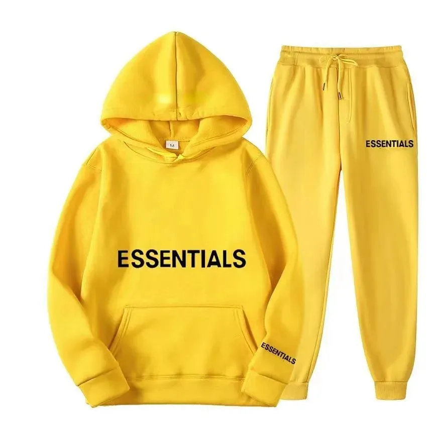 Men's Hooded Tracksuit Set
