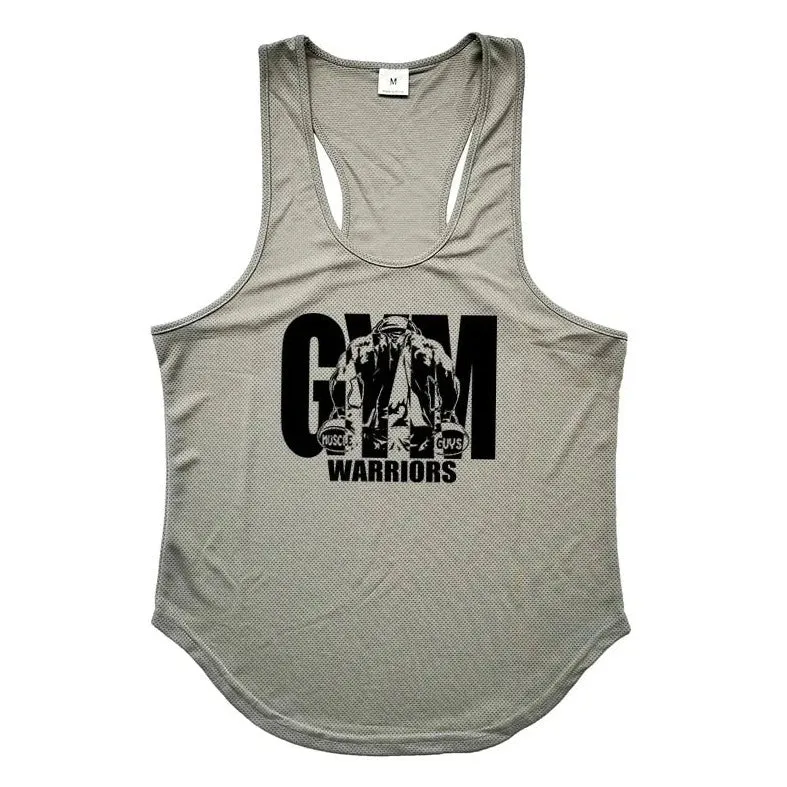 Mens Mesh Stringer Tank Tops