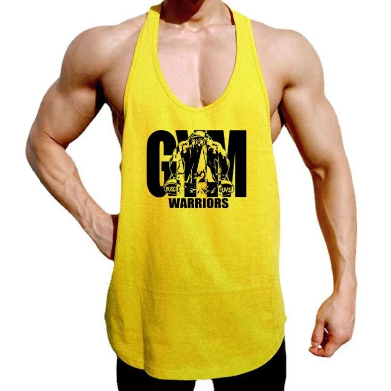 Mens Mesh Stringer Tank Tops