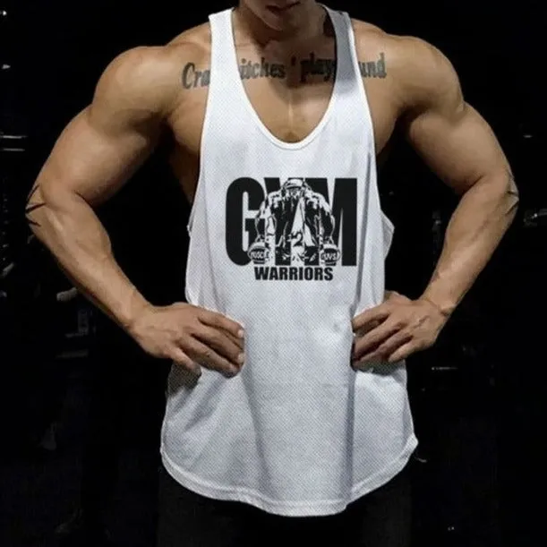 Mens Mesh Stringer Tank Tops