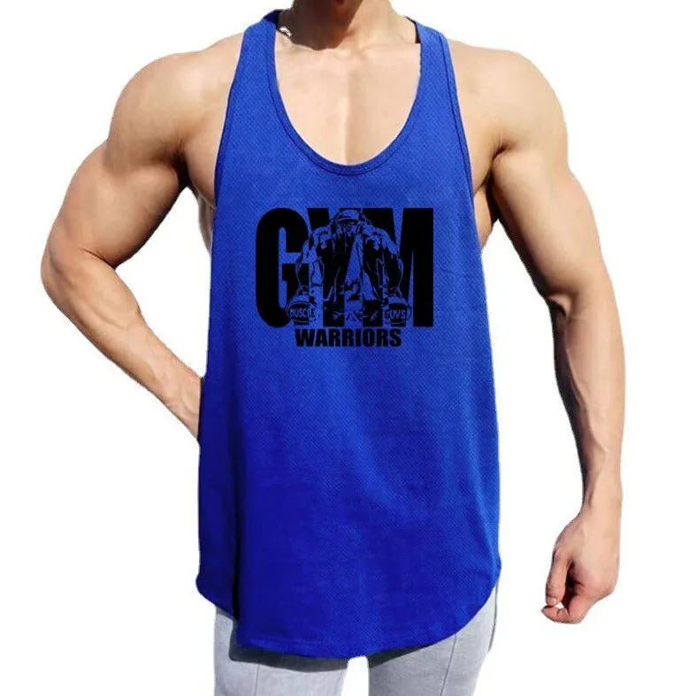 Mens Mesh Stringer Tank Tops