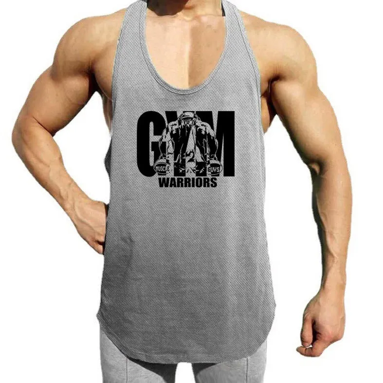 Mens Mesh Stringer Tank Tops
