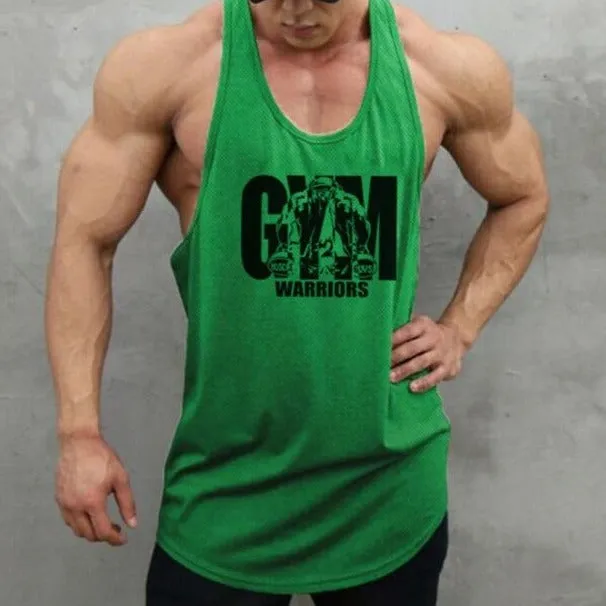 Mens Mesh Stringer Tank Tops