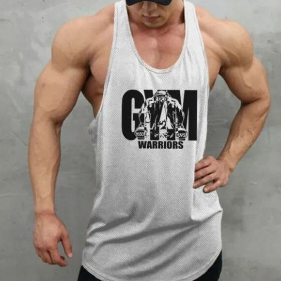 Mens Mesh Stringer Tank Tops