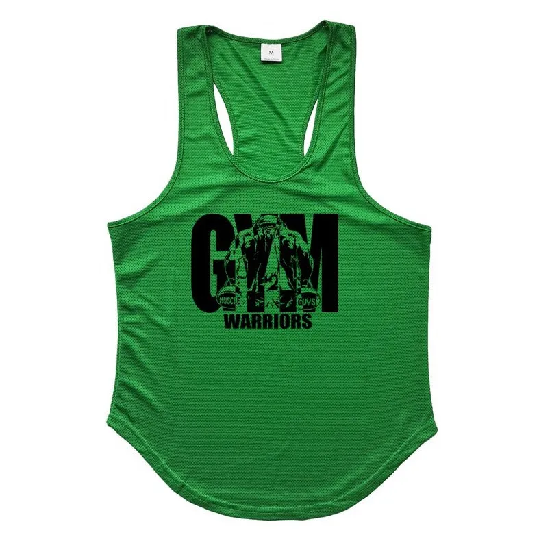 Mens Mesh Stringer Tank Tops