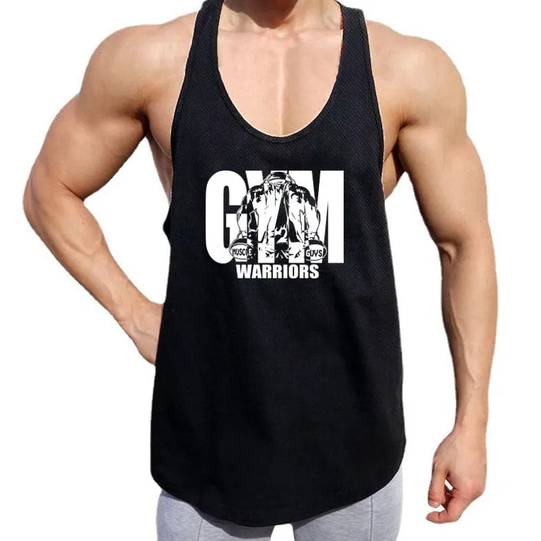 Mens Mesh Stringer Tank Tops