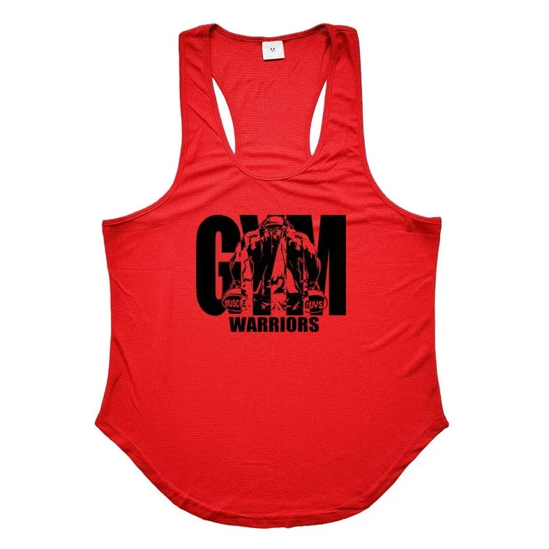 Mens Mesh Stringer Tank Tops