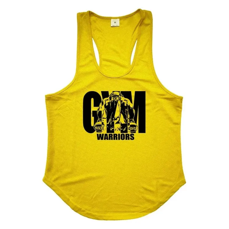 Mens Mesh Stringer Tank Tops