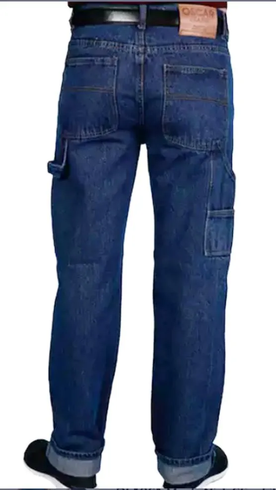 Men's Seneca Blue Carpenter Jean - Stonewash - CA8929