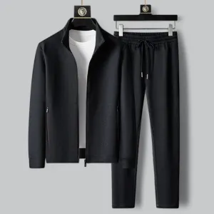 Men's Tracksuit Set | Premium Zip-Up Jacket & Drawstring Pants | Comfortable Sportswear for Active Lifestyle