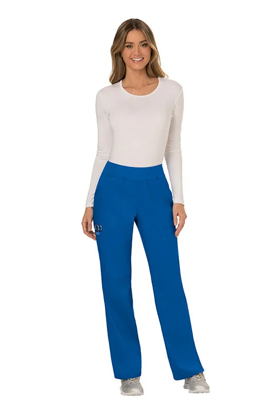 Mid Rise Pull On Cargo Pant