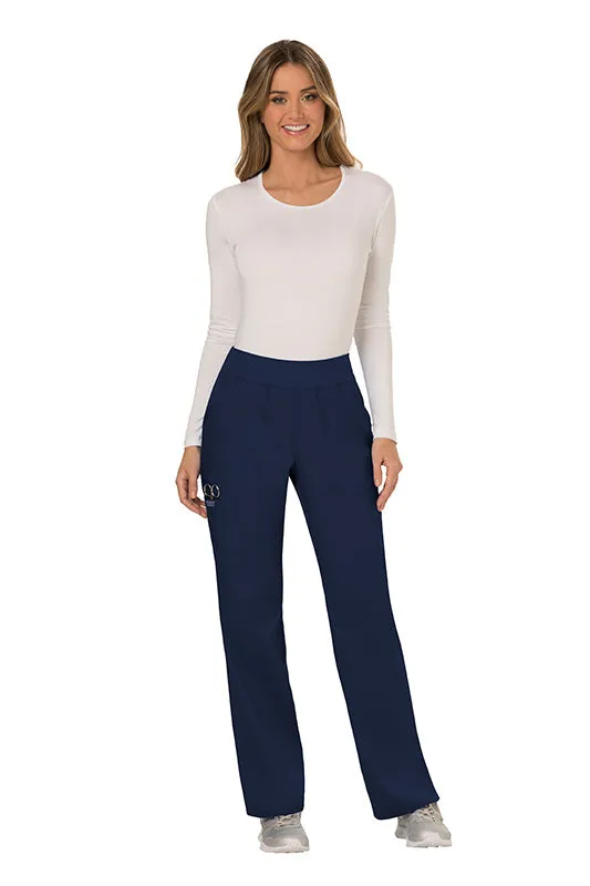 Mid Rise Pull On Cargo Pant