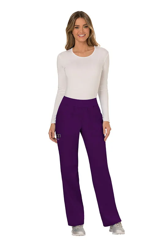 Mid Rise Pull On Cargo Pant