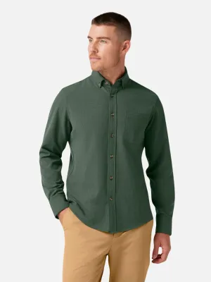 Mizzen   Main City Flannel - Spruce Heather