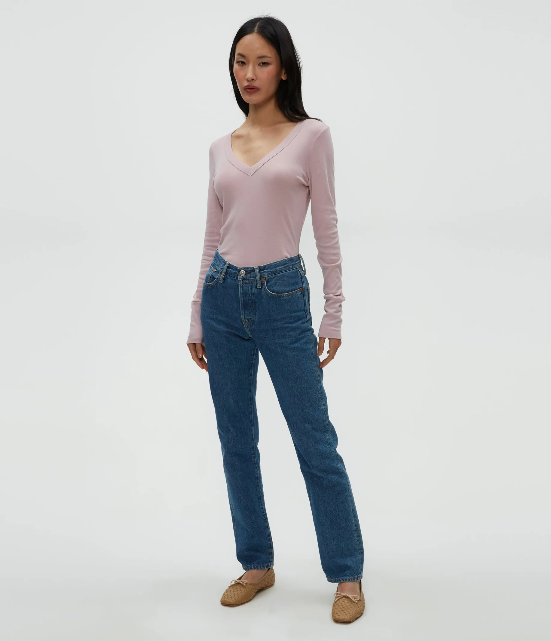 Molly V-Neck Tee